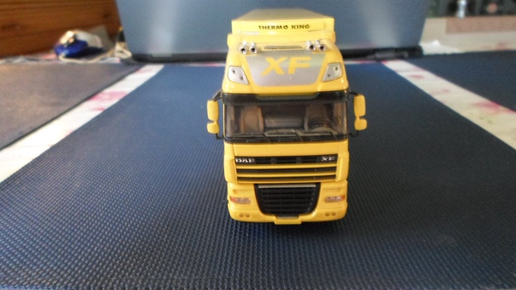 tekno daf vrachtwagen schaal 1:50, Ophalen, Zo goed als nieuw, Bus of Vrachtwagen, Tekno