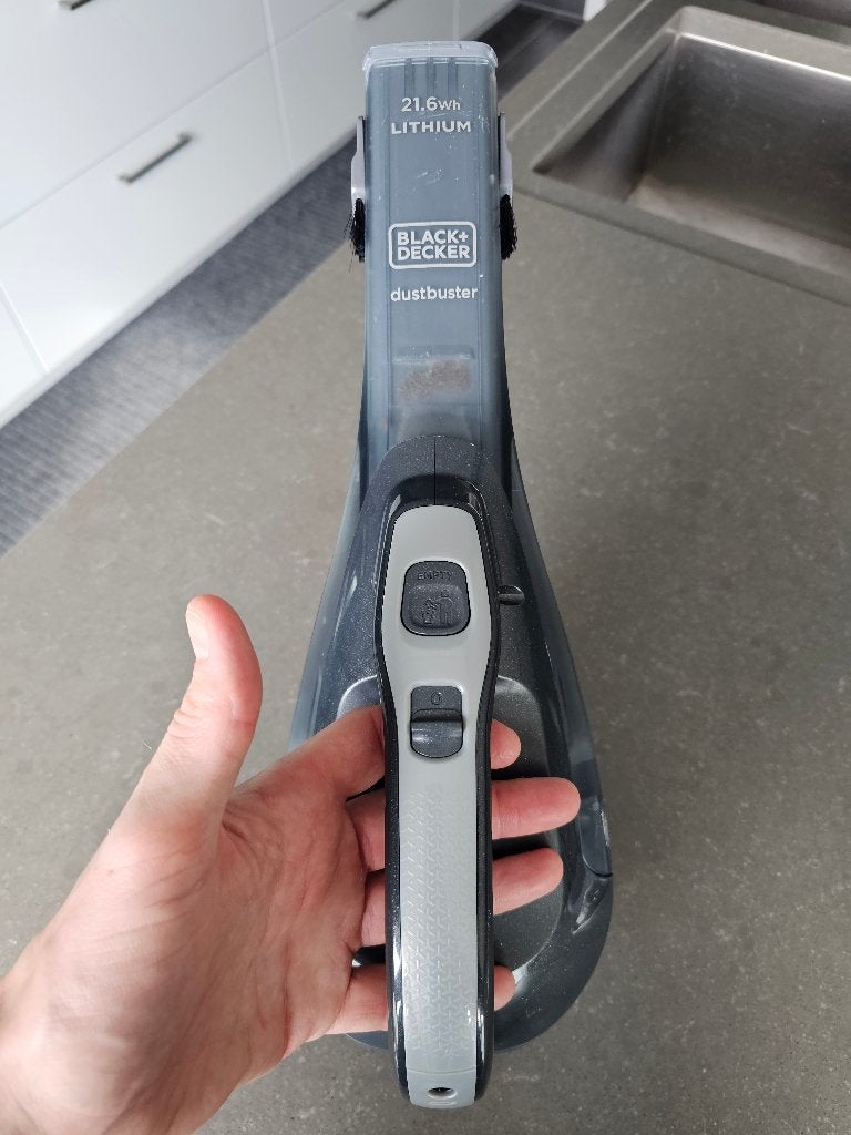 Black + Decker handstofzuiger, Elektronische apparatuur, Ophalen, Overige merken, Gebruikt, Kruimeldief