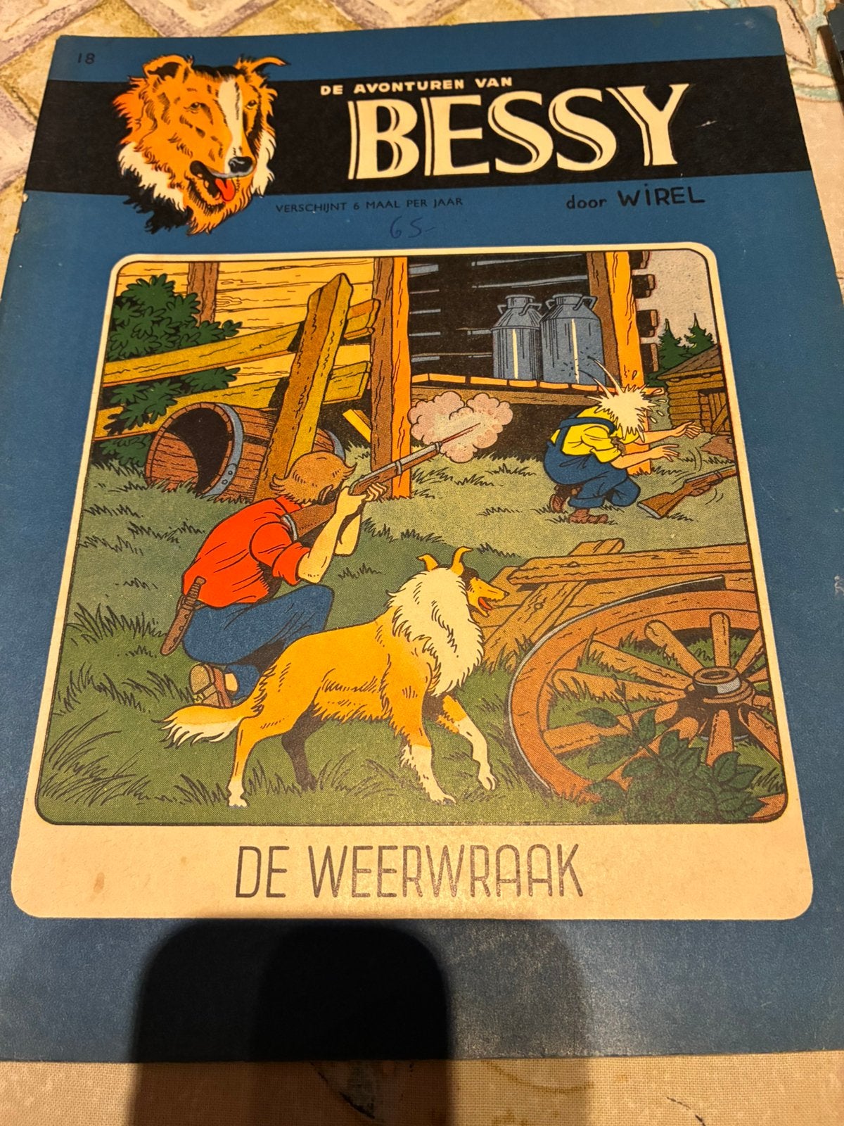 Oude strips Bessy, Boeken, Meerdere stripboeken, Ophalen, Gelezen
