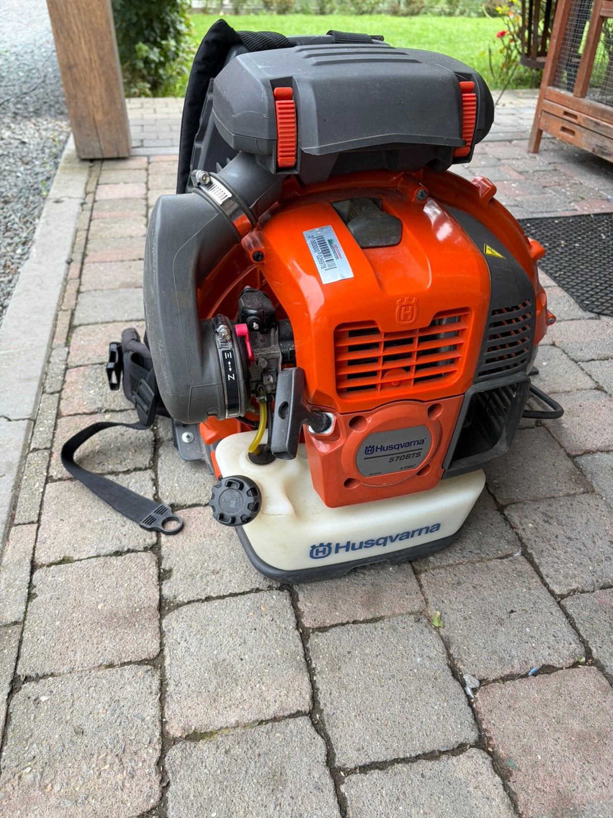 Husqvarna professionele bladblazer, Tuin en Terras, Ophalen
