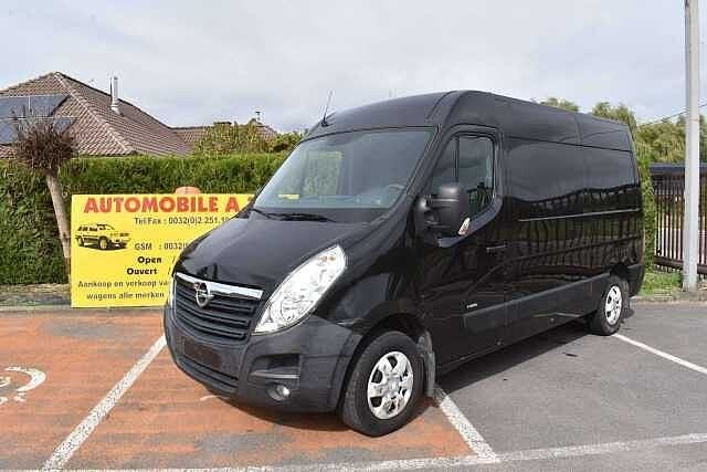 Opel Movano 2.3 BiTurbo L3H2 Airco/GPS/3PL***Turbo, Zwart, Adaptieve lichten, Te koop, 3 zetels