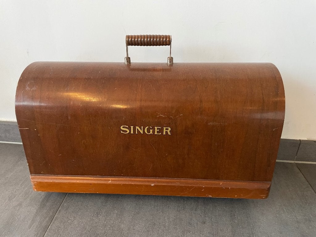 Naaimachine antiek Singer, Antiek en Kunst, Ophalen