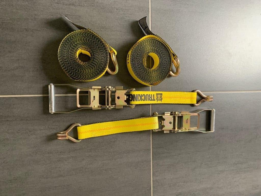 Spanriemen heavy duty, Bricolage & Construction, Treuils et Palans, Enlèvement ou Envoi, Comme neuf, Manuelle