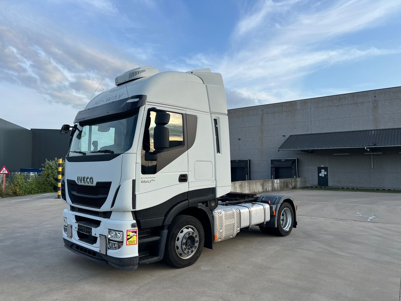 Trekker Iveco Stralis 460E , 2016 , 380.000 KM , Automaat, Automaat, 4 deurs, Stof, Euro 6