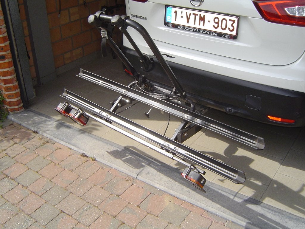 Fiets drager, Autos : Divers, Porte-vélos, Support d'attelage, 2 vélos, Comme neuf, Enlèvement