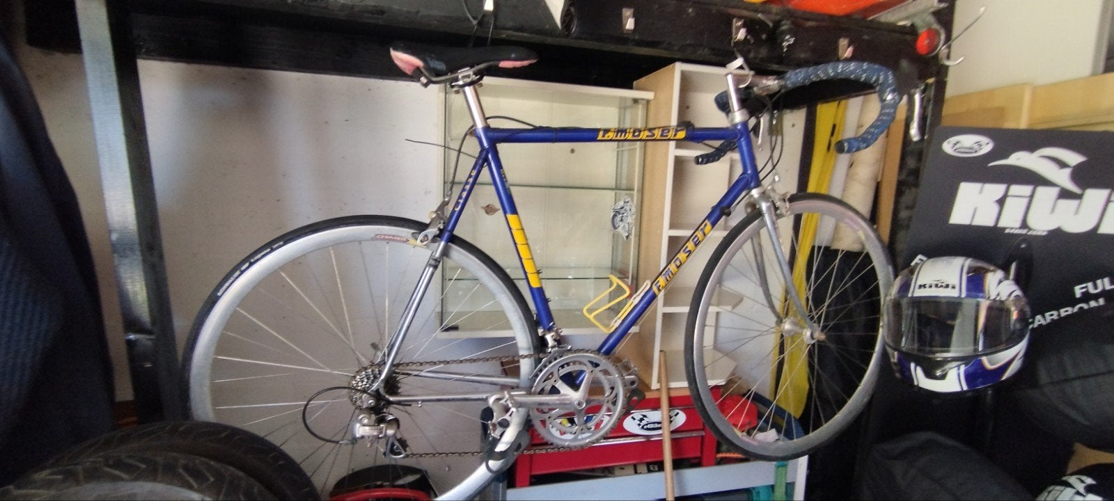 vélo de course vintage F.Moser, Enlèvement