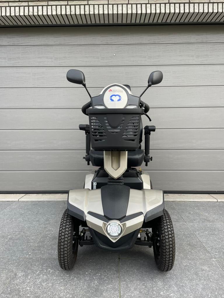 Scootmobiel scooter électrique VERMEIREN Mercurius 4D, Enlèvement ou Envoi, Pliant, Comme neuf, Fauteuil roulant électrique