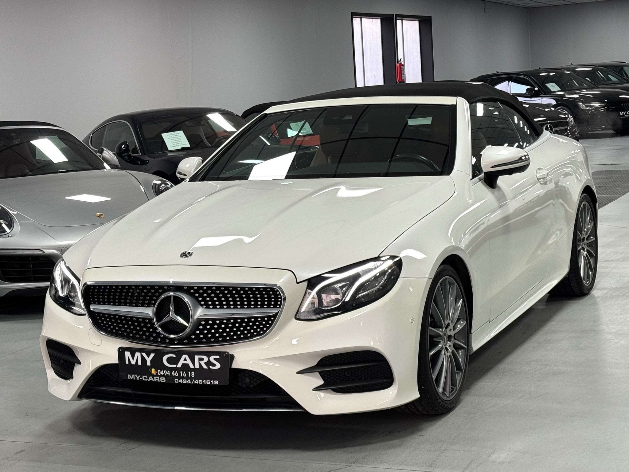 Mercedes-Benz E-Klasse E220 D 194 Cv Cabriolet Pack-AMG Full, Autos, Cuir, 143 kW, Euro 6, Entreprise