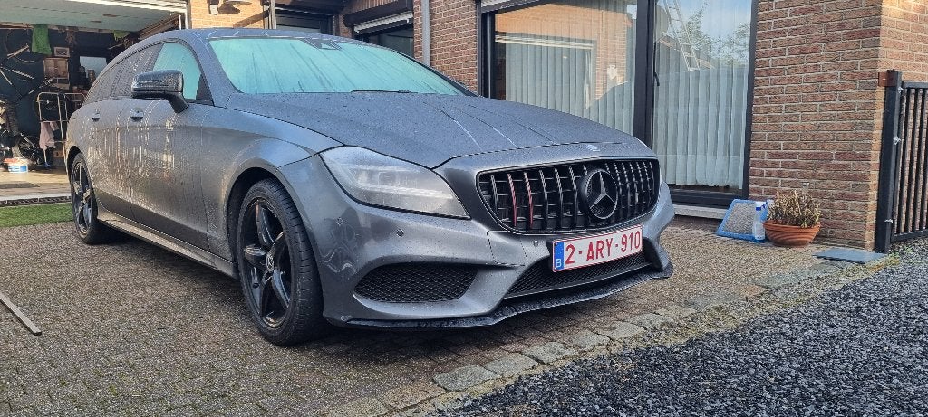 Mercedes BenzCLS- 250 Nette auto!9G-Tronic 194km, Autos, Cuir, Argent ou Gris, Achat, Euro 6