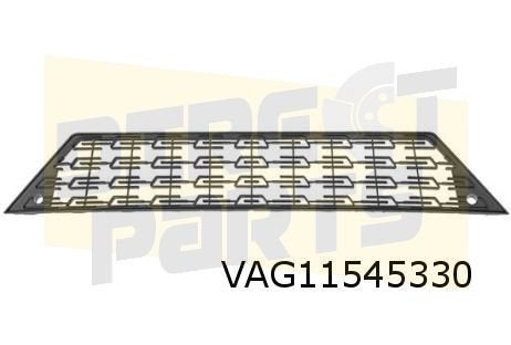 Seat Leon (1/17-5/20) (5F_) voorbumpergrille Midden MQ+ 5F08, -, Voor, -, Nieuw