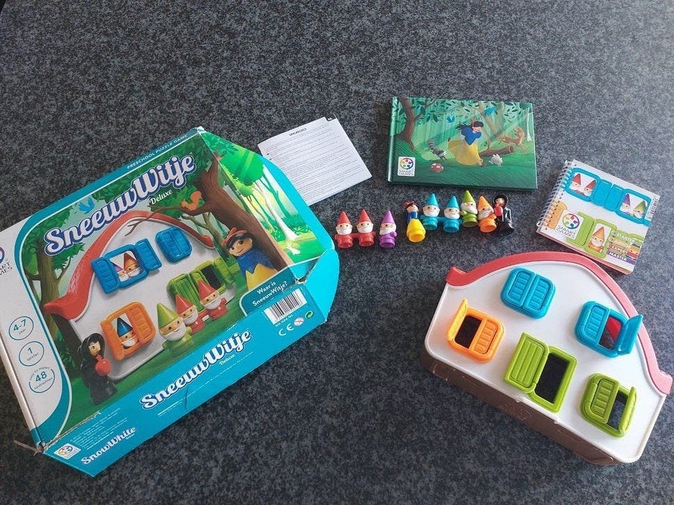 Smartgames Sneeuwwitje, Een of twee spelers, Ophalen, Zo goed als nieuw, Smart Games
