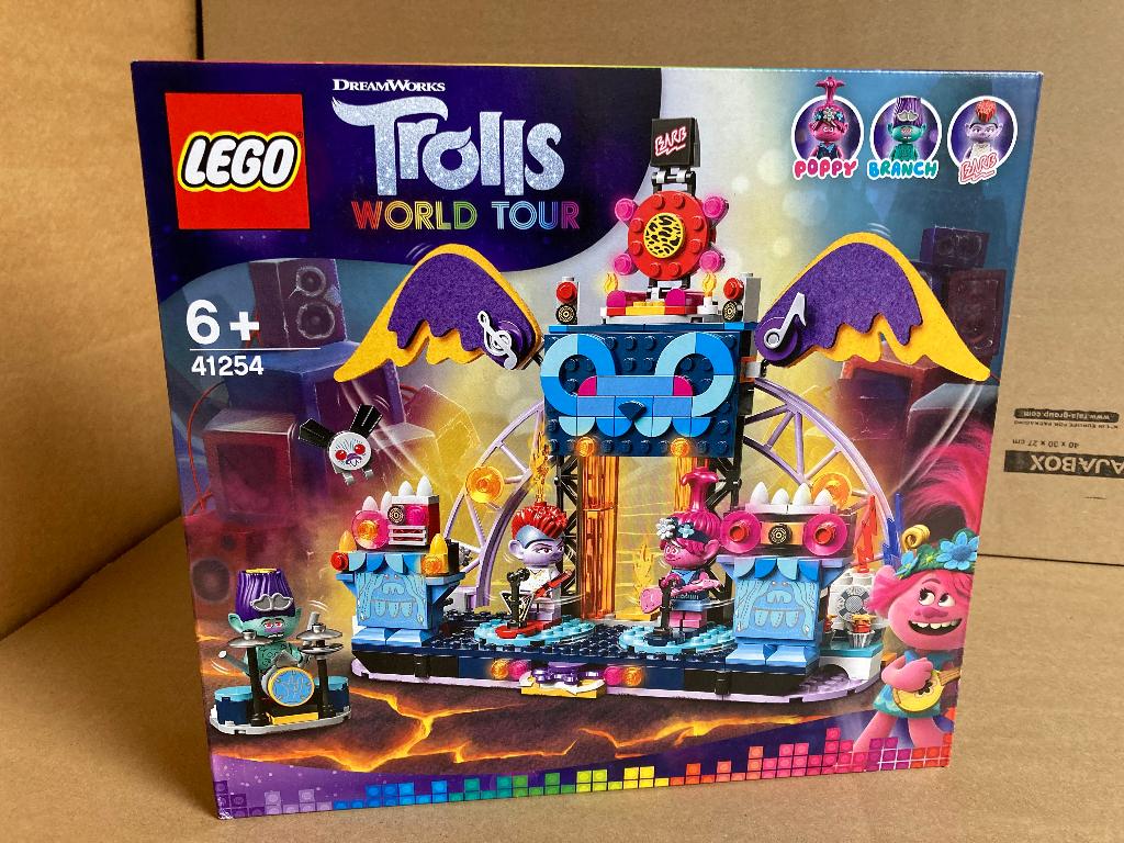 NOUVEAU LEGO Trolls 41254 : Volcano Rock City Concert MISB, Neuf, Lego, Ensemble complet, Non ouvert/scellé