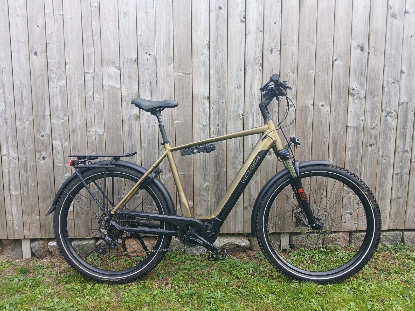 Victoria E-Adventure 12.5 , maat 55(M), Fietsen en Brommers, Zo goed als nieuw, 50 km per accu of meer, 55 tot 59 cm, Ophalen