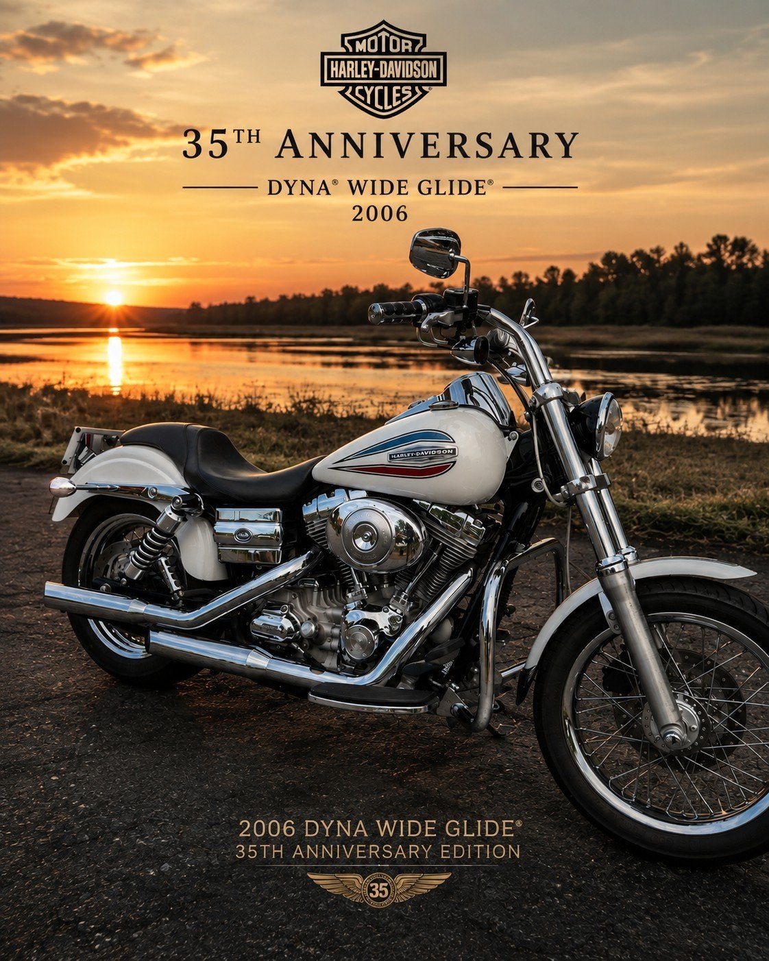 Harley Davidson FXDI35 Superglide 35th Anniversary, Motoren, Motoren | Harley-Davidson, Particulier