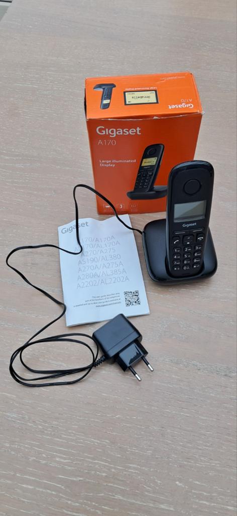 Giga zwarte draagbare telefoon, Telecommunicatie, Ophalen