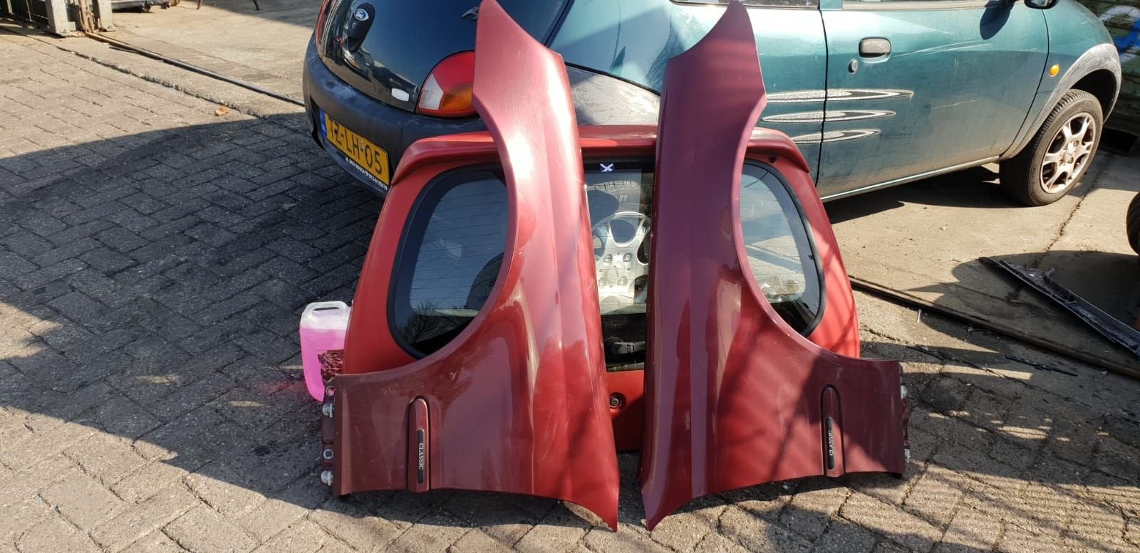 MERCEDES C KLASSE VOORSCHERMEN BJ 2001 TOT 2005, -, Garde-boue, Utilisé, -