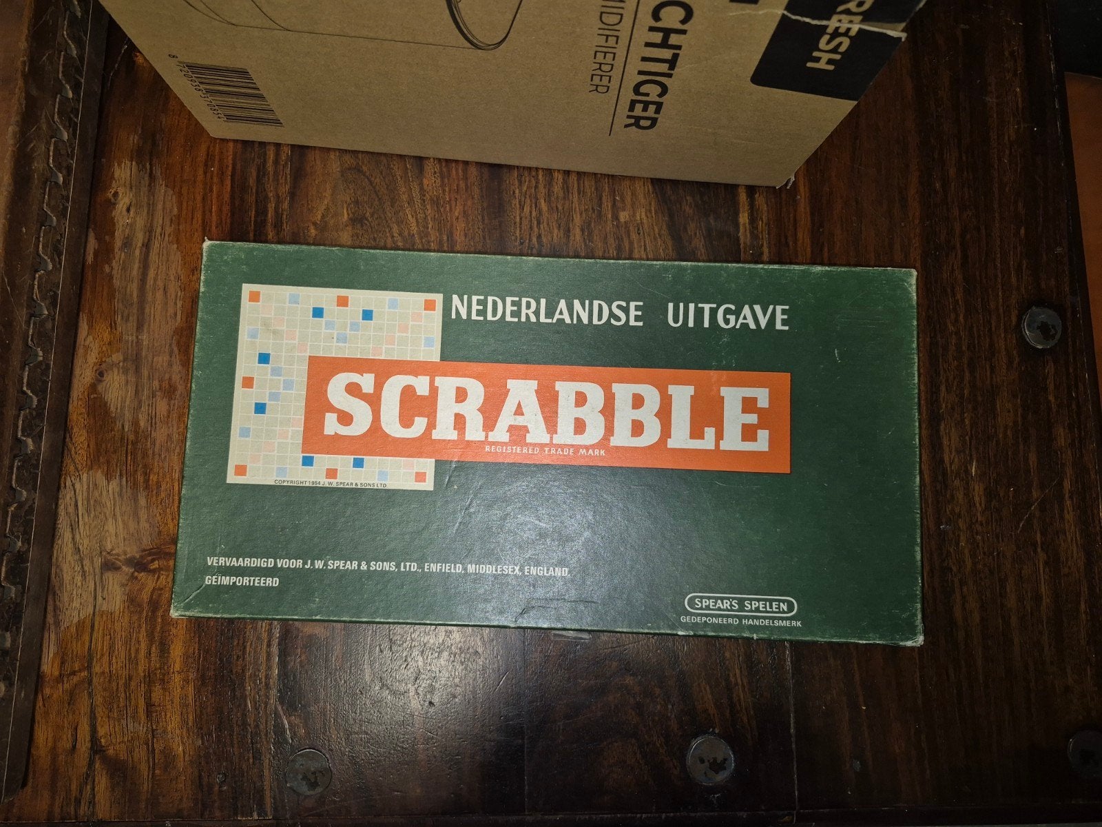 scrabble houten versie, Hobby en Vrije tijd, Ophalen of Verzenden