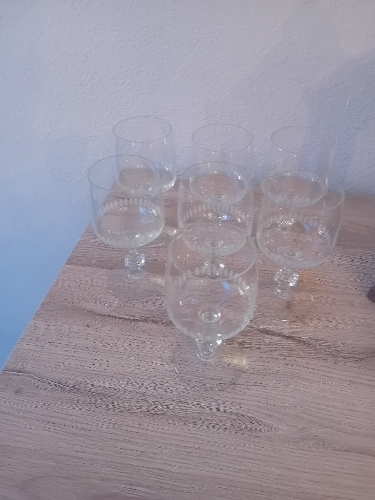 7 verres a vin durobor, Enlèvement, Comme neuf, Autres types