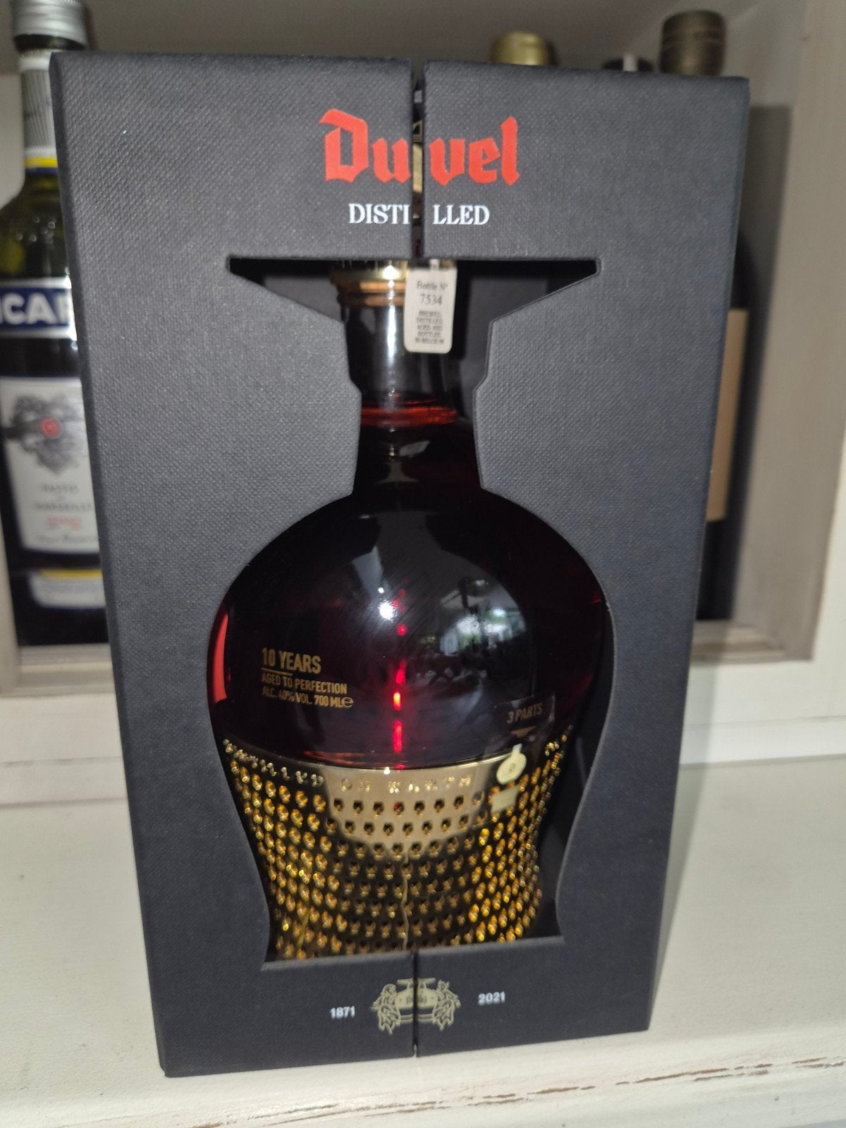 Duvel Distilled 2021 – 150 Years Celebration Bottle –, Verzamelen, Ophalen