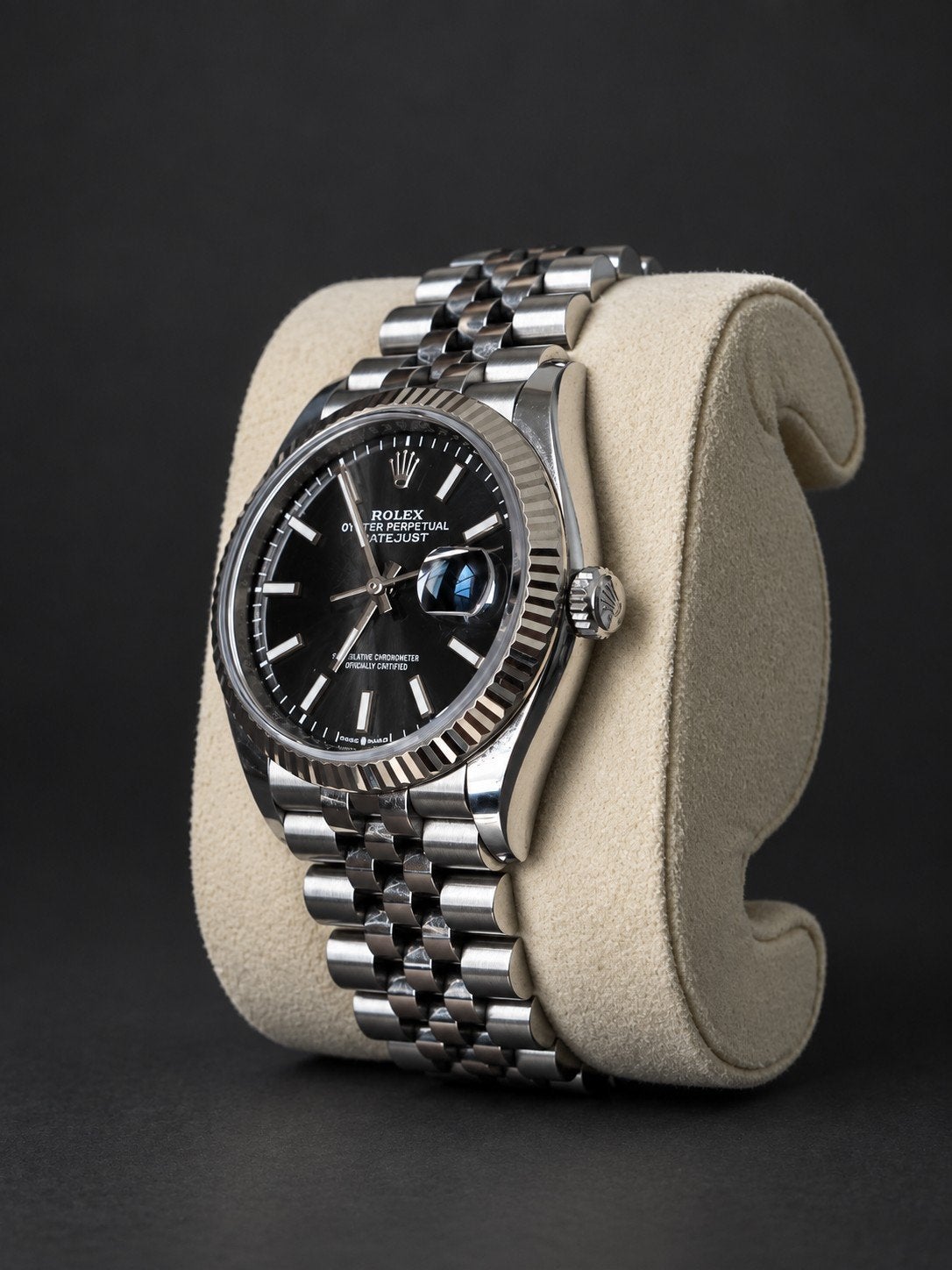 Rolex Datejust 36 ref.126234 uit 2021.

Datejust 36 (referen, Enlèvement