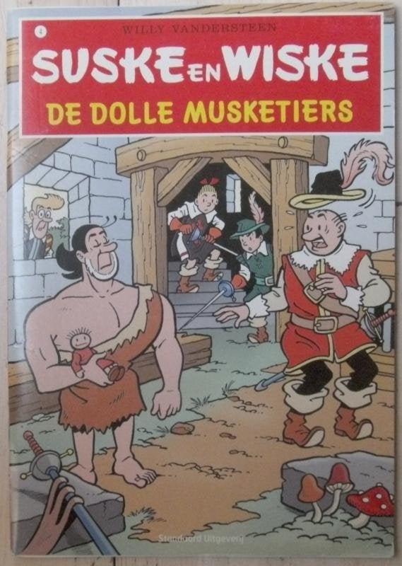 Suske en Wiske - De dolle musketiers ( klein formaat ), Ophalen of Verzenden