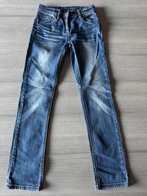 Jeans Bel&Bo maat 140 (nr8011), Broek, Bel&Bo, Gebruikt, Meisje