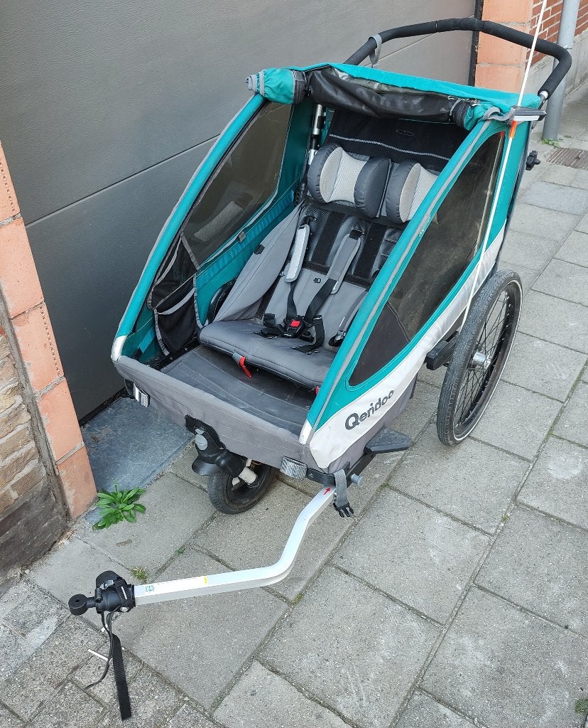 Fietskar Qeridoo Sportrex2, Ophalen, Gebruikt, Opvouwbaar, 20 tot 40 kg