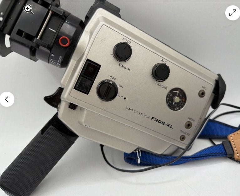 ELMO camera vintage F20S-XL, Ophalen of Verzenden, Gebruikt, Spiegelreflex, Overige Merken