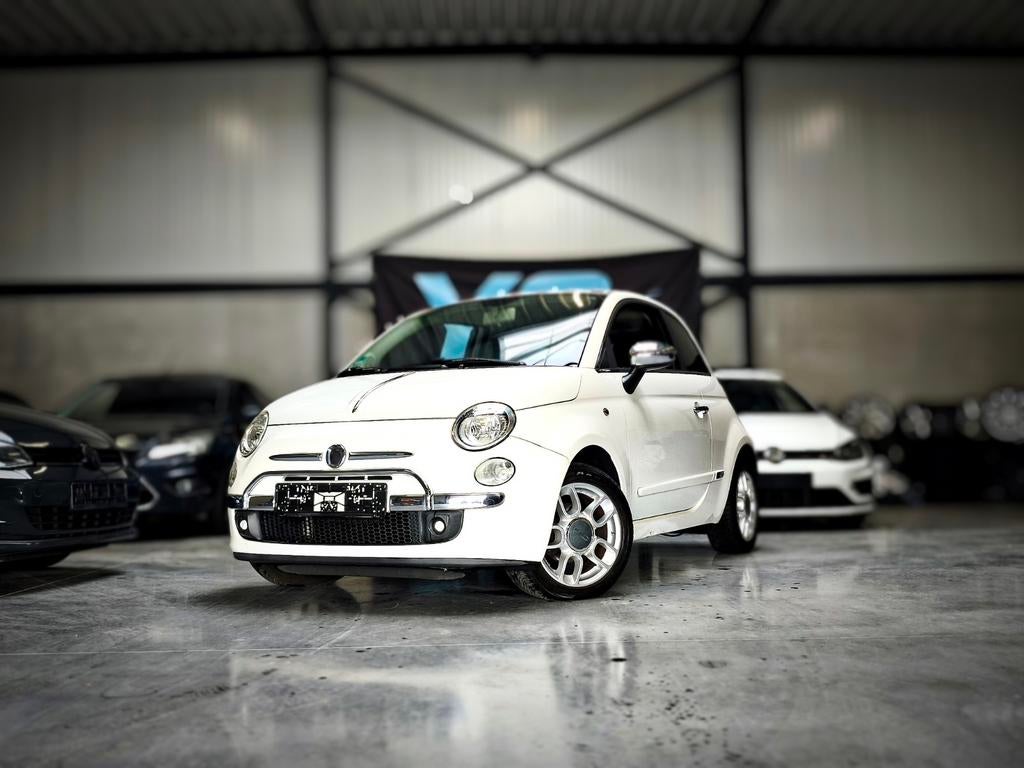 Fiat 500 1.2 S airco sportstoelen chroom pakket, Autos, Achat, Entreprise, Vitres électriques, Euro 4