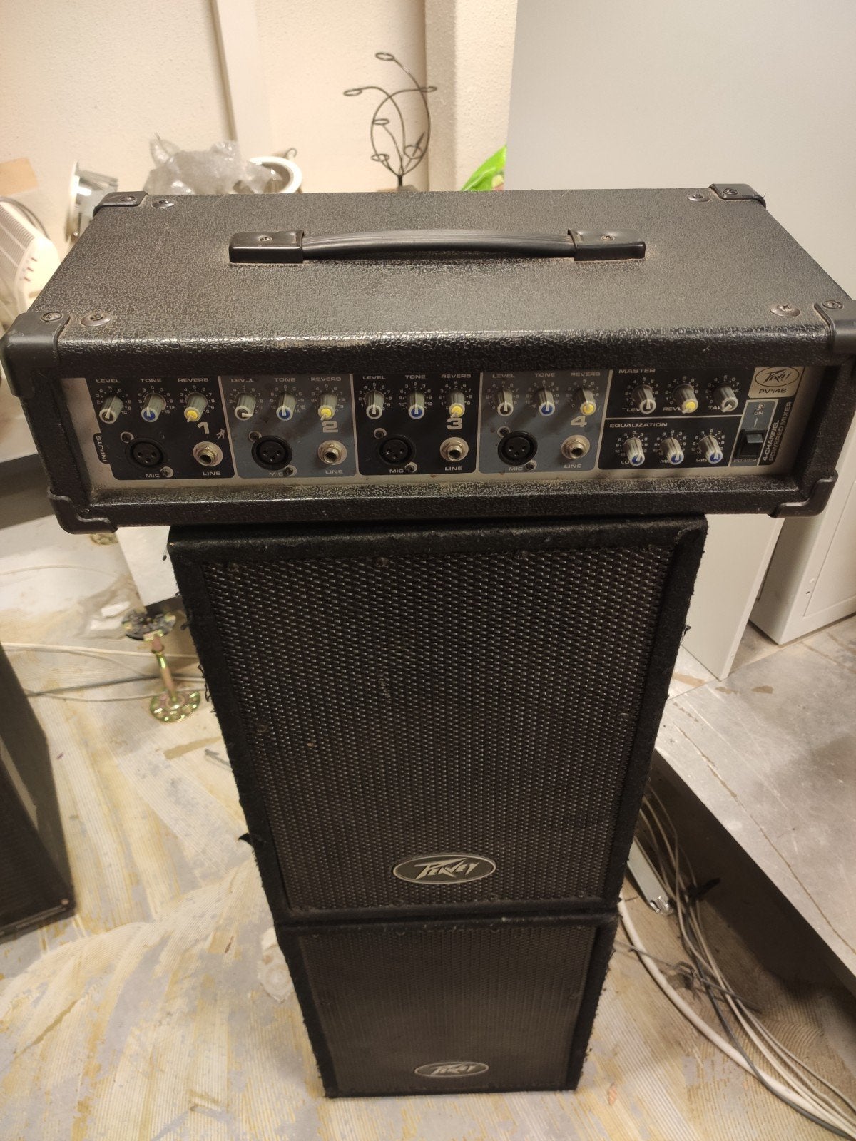 Sono Peavey goed gebruikt, Gebruikt, Minder dan 500 watt, P.A.