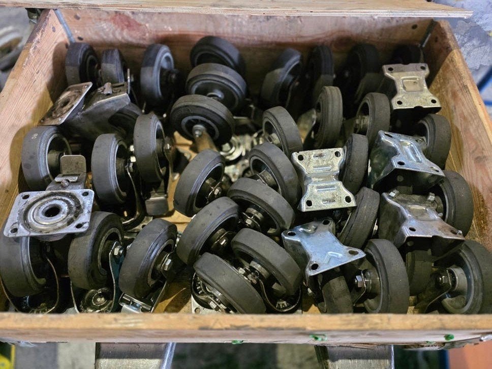Transportwielen, Doe-het-zelf en Bouw, Zwenkwielen, Ophalen