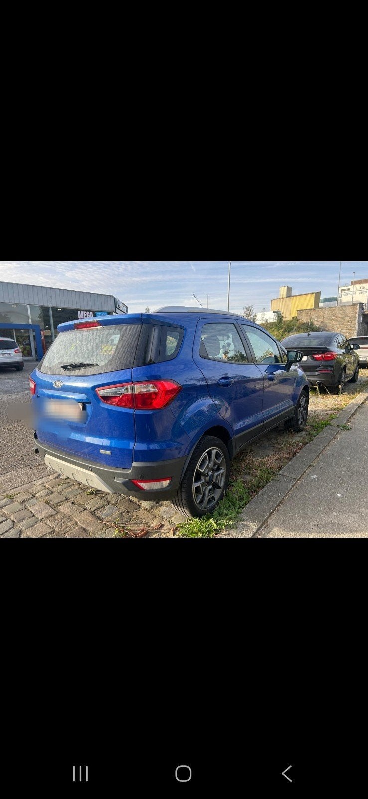Ford EcoSport 1.0 Benzine MOTOR DEFECT, Zwart, Ecosport, Blauw, Leder