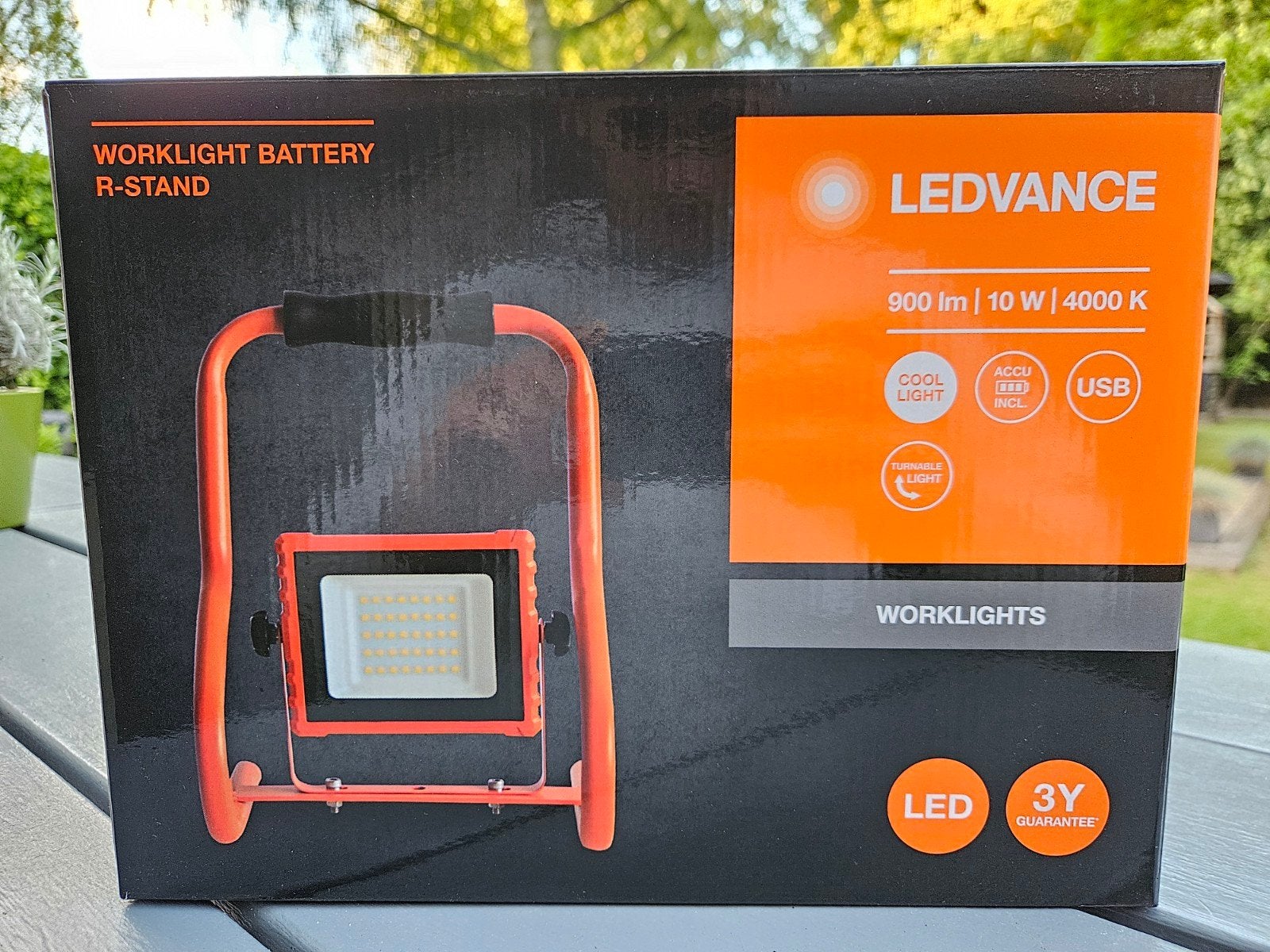Lampe de chantier LEDVANCE, lampe de travail à batterie, Neuf, Enlèvement, Moins de 50 watts, Lampe avec luminaire