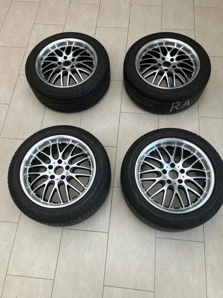 Dotz velgen met winterbanden steek 5 x 112 17 inch, Auto-onderdelen, Ophalen, 17 inch, Winterbanden, Band(en)