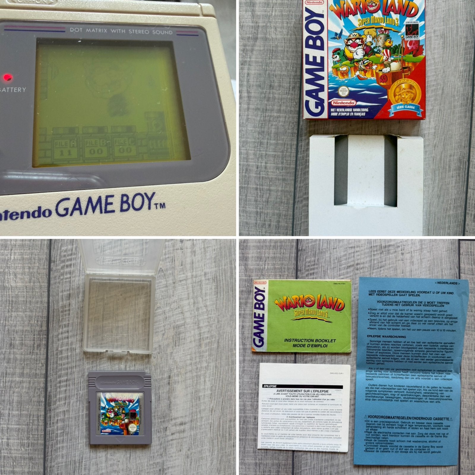 CIB Wario Land + extra’s (Game Boy), Games en Spelcomputers, Ophalen, Gebruikt