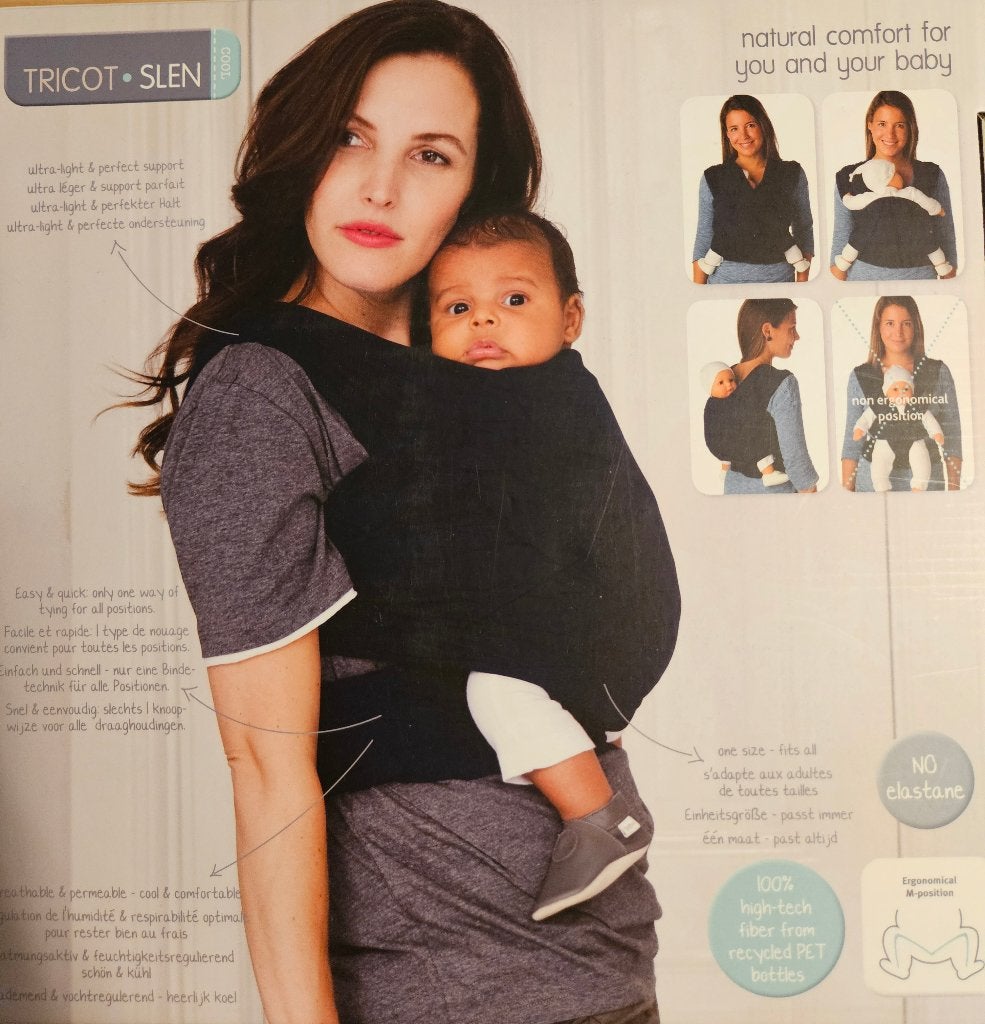 Babylonia Tricot Slen draagdoek, Enfants & Bébés, Enlèvement ou Envoi, Écharpe de portage
