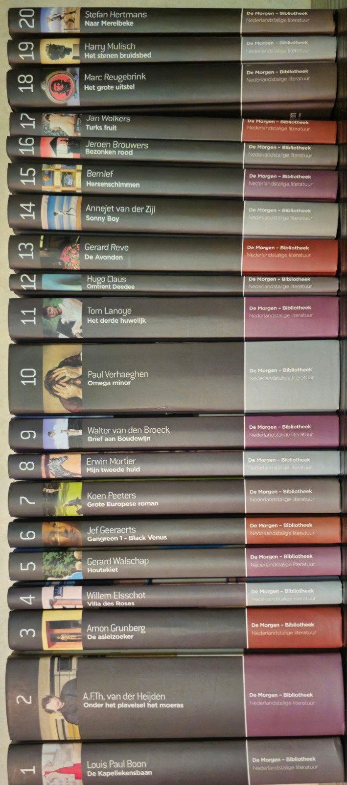 Parels uit de Nederlandstalige literatuur De Morgen, Ophalen, Zo goed als nieuw, België