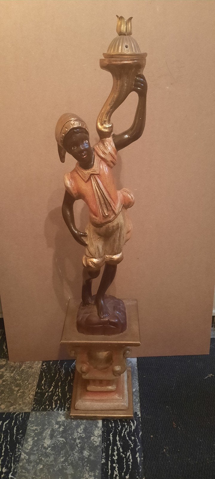Decoratieve blackamoor 120cm, Ophalen