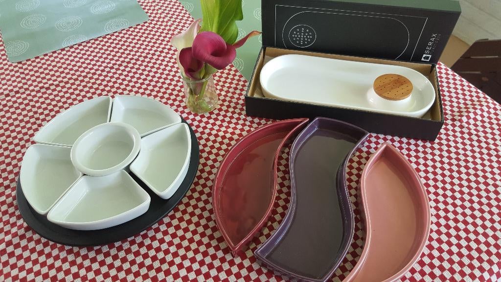Aperitiefset (4 stuks), Ophalen, Zo goed als nieuw, Overige stijlen, Kom(men)