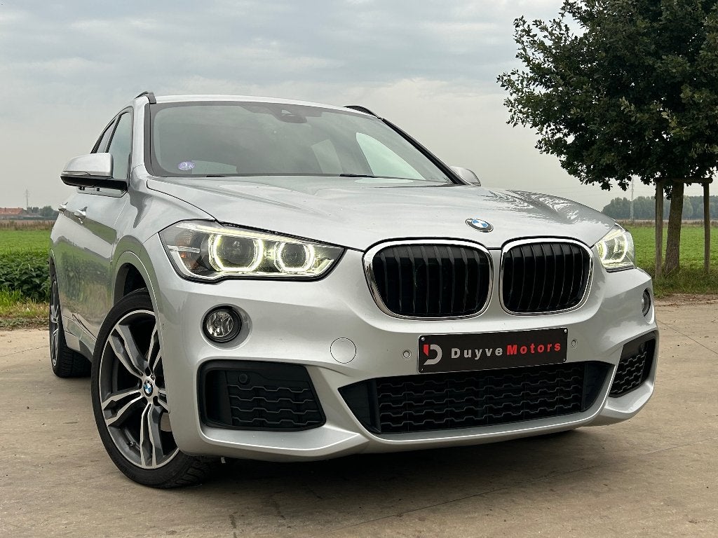 BMW X1 met Mpakket - Sdrive - Benzine - Leder - Garantie, Autos, Argent ou Gris, Achat, Euro 6, Entreprise