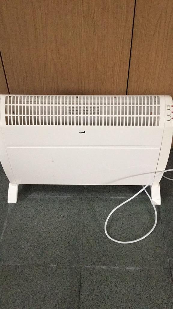 Electrische bijverwarming, Doe-het-zelf en Bouw, Verwarming en Radiatoren, Ophalen, Gebruikt