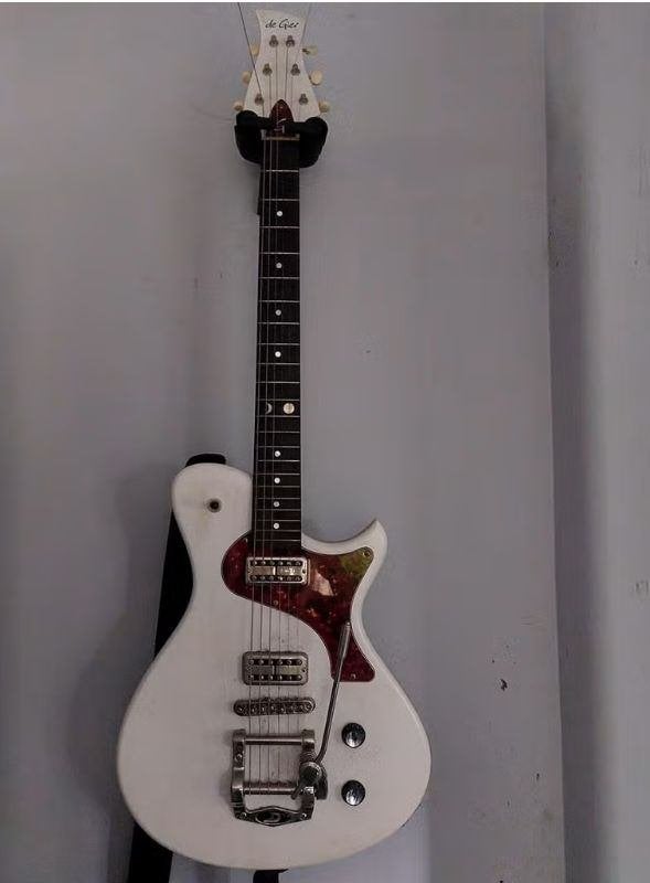 De Gier Jet Junior, Musique & Instruments, Enlèvement ou Envoi, Utilisé, Hollow body, Autres marques