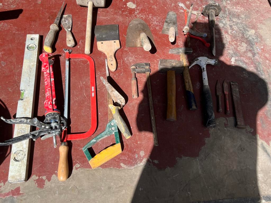 Lot gereedschap, Bricolage & Construction, Enlèvement, Comme neuf