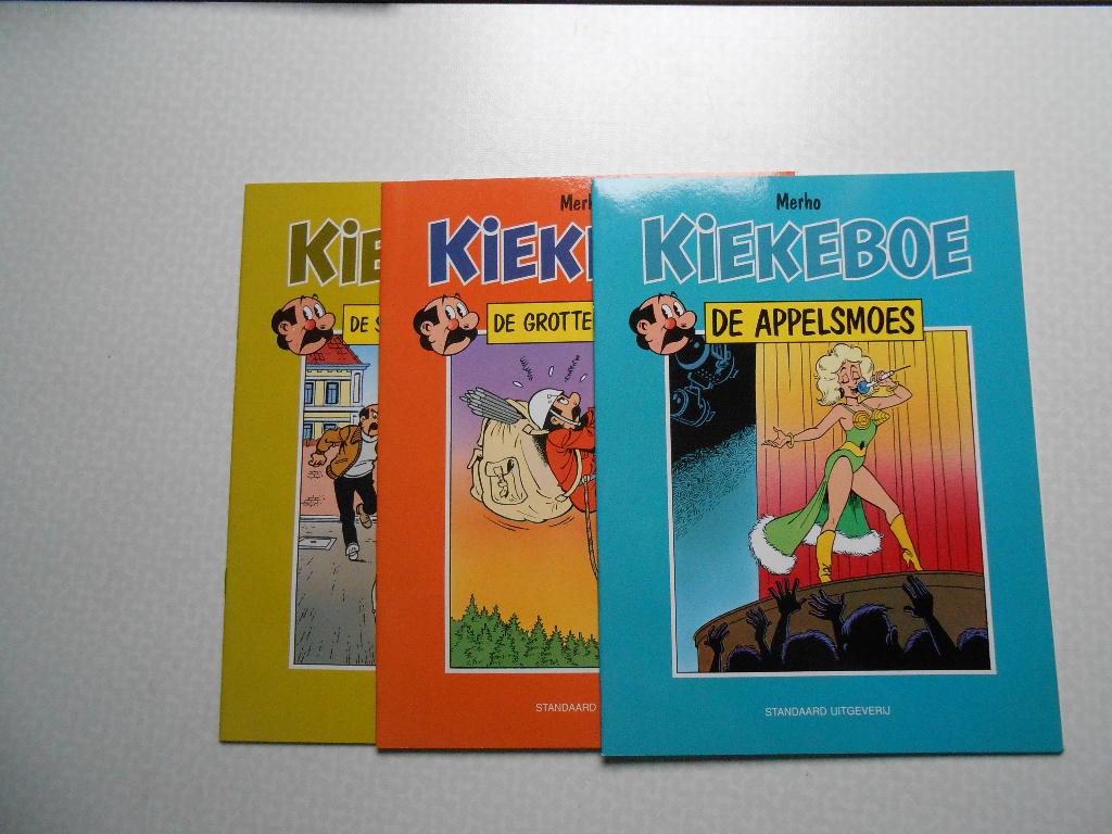 Kiekeboe Reclame uitgaven Alvo 1995 1 ste druk. volledige r, Complete serie of reeks, Merho, Nieuw, Ophalen of Verzenden