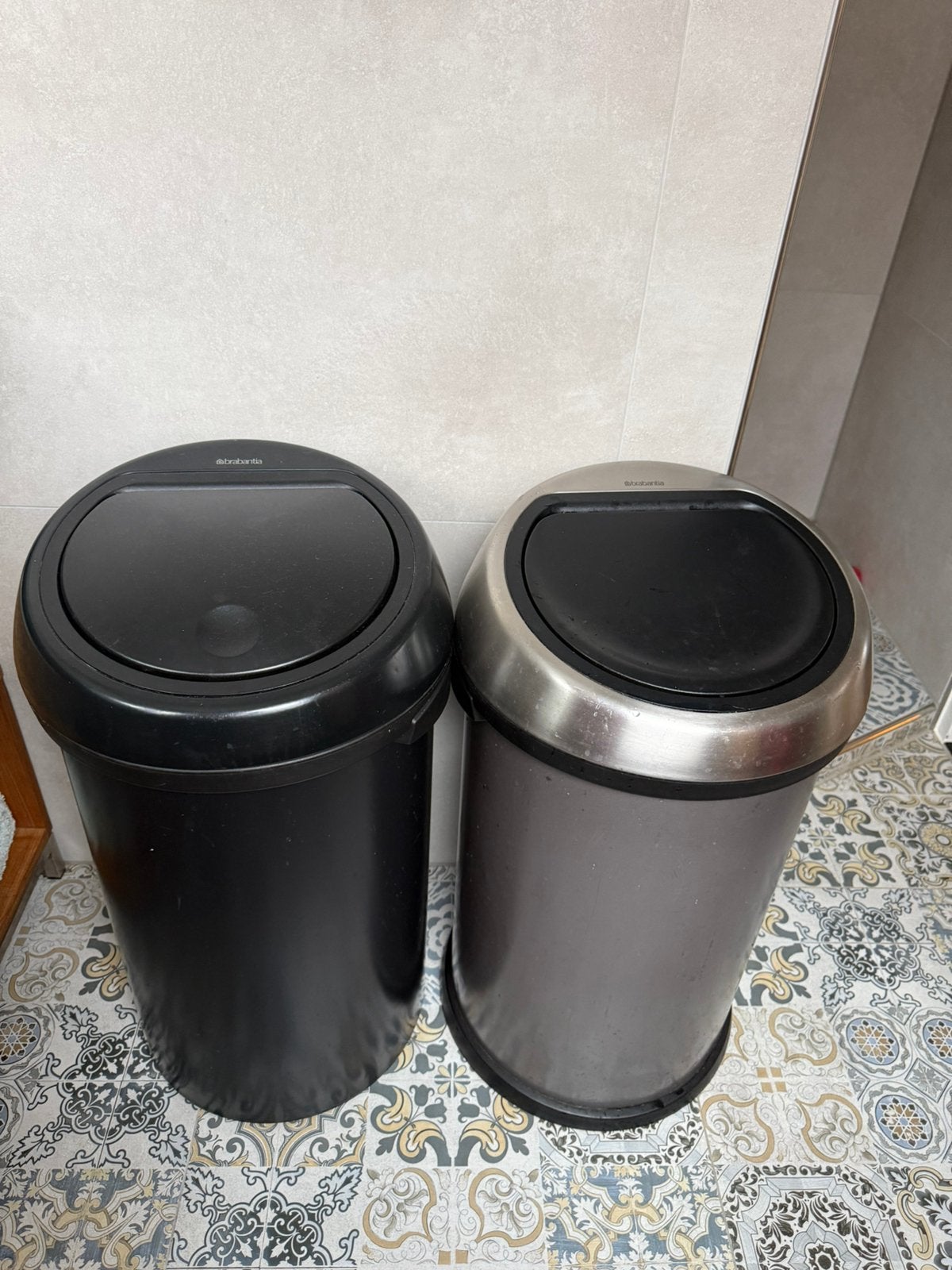 Brabantia 60 L  prullenbakken, Huis en Inrichting, Ophalen, Gebruikt
