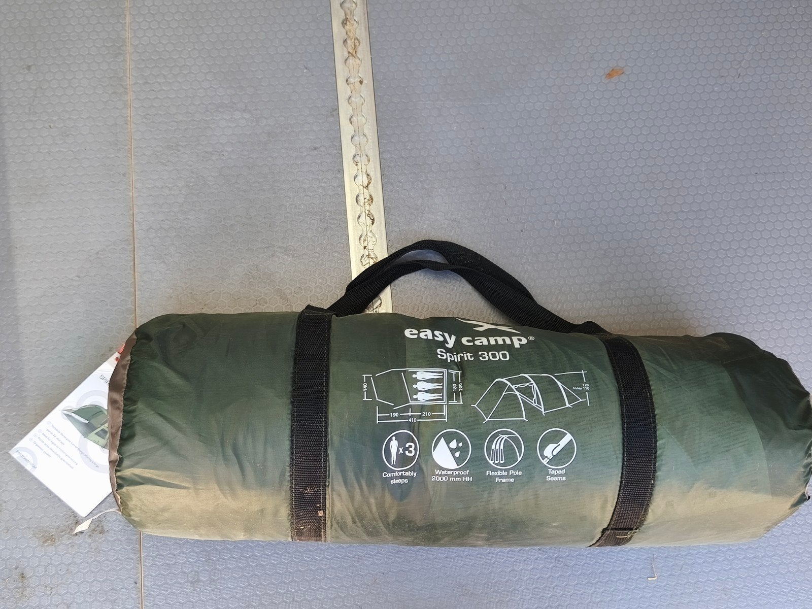 easy camp 3pers tent, Caravans en Kamperen, Ophalen