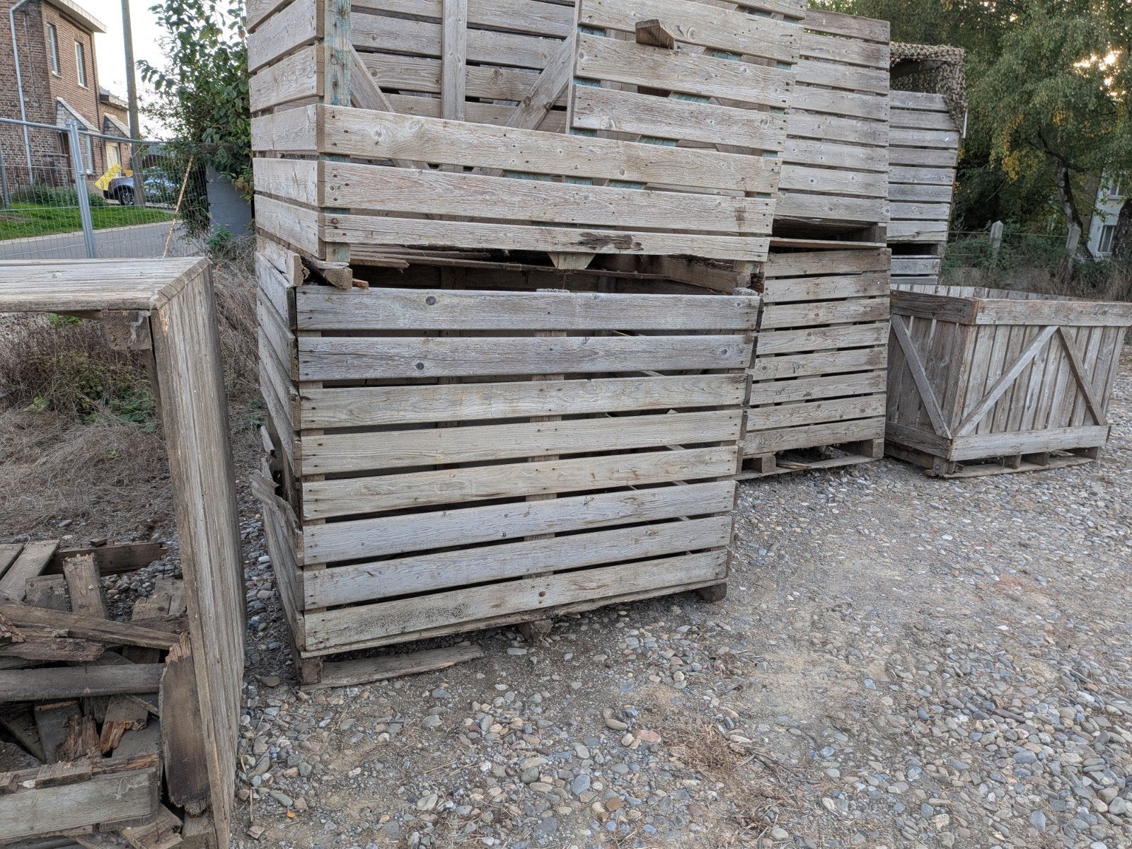 Bois de chauffage, Enlèvement