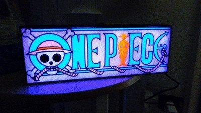 One Piece lichtbak te koop! Een mooie en unieke accessoire, Ophalen of Verzenden