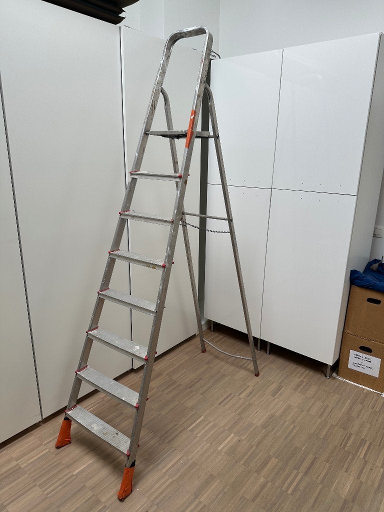 Aluminium Ladder Altrex 7 treden, 2 à 4 mètres, Pliable ou rétractable/escamotable, Échelle, Enlèvement