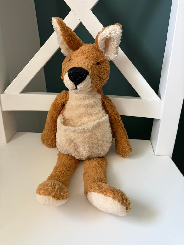 Knuffel kangoeroe Dimpel, Kinderen en Baby's, Speelgoed | Knuffels en Pluche, Overige merken, Overige karakters, Overige typen